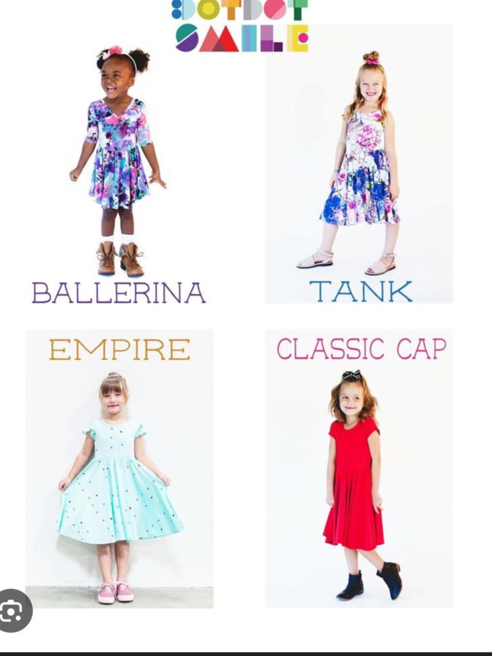 Mystery Box 4 Dresses size 5/6
